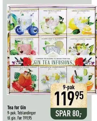 Imerco Tea for gin tilbud