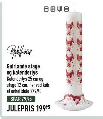 Imerco Guirlande stage og kalenderlys tilbud