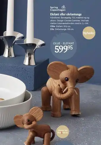 Kop & Kande Elefant el. elefantunge tilbud