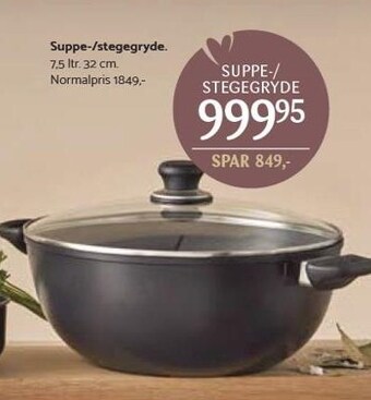 Kop & Kande Suppe-/stegegryde tilbud