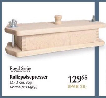 Rullepølsepresser