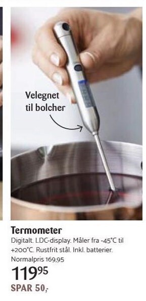 Kop & Kande Termometer tilbud