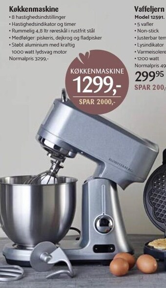 Kop & Kande Køkkenmaskine tilbud