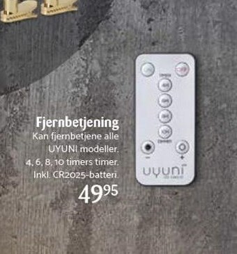 Kop & Kande Fjernbetjening tilbud