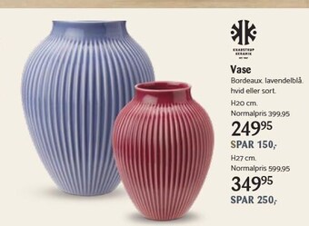 Kop & Kande Vase tilbud