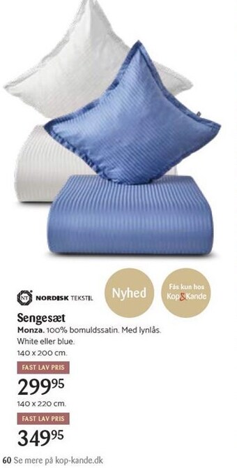 Kop & Kande Sengesæt tilbud
