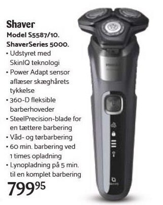 Kop & Kande Shaver tilbud