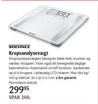 Kropsanalysevægt