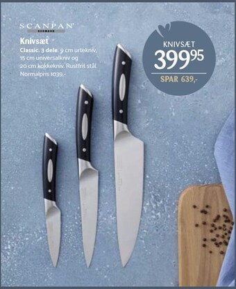 Kop & Kande Knivsæt tilbud