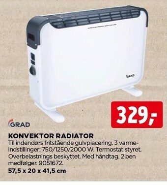 jem & fix Konvektor radiator tilbud