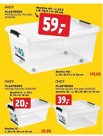 jem & fix Plastboks tilbud