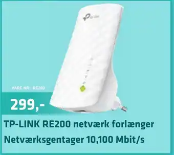 TP-LINK RE200 netværk forlænger