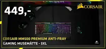 LabTech Data Corsair mm500 premium anti-fray gaming musemåtte - 3xl tilbud