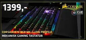 Corsair k70 rgb mk.2 low profile