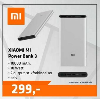 XIAOMI MI Power Bank 3