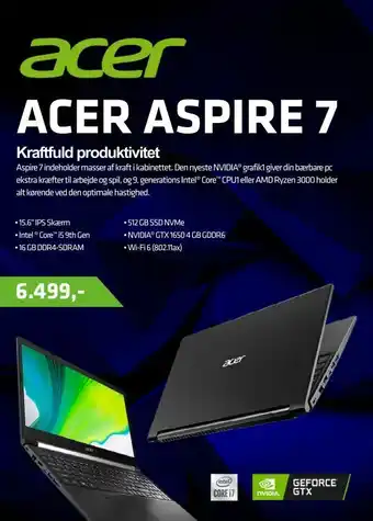 LabTech Data Acer Aspire 7 tilbud