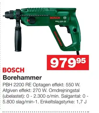 Bauhaus Borehammer tilbud
