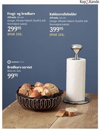 Kop & Kande Køkkenrulleholder tilbud