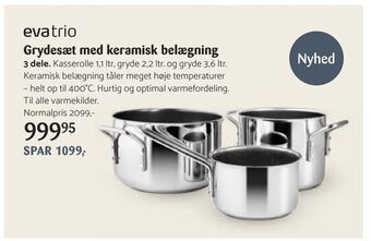 Kop & Kande Grydesæt med keramisk belægning tilbud