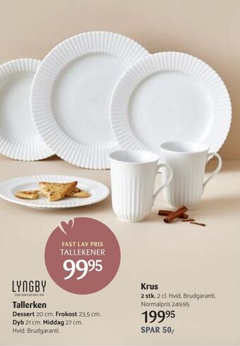 Kop & Kande Tallerken tilbud