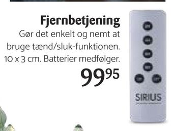 Kop & Kande Fjernbetjening tilbud