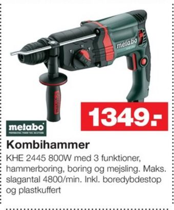 Metabo kombihammer