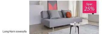 Drømmeland Long horn sovesofa tilbud