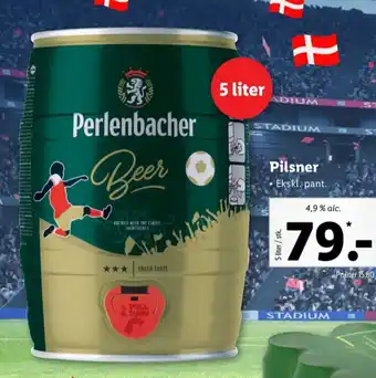 Lidl Perlenbacher øl tilbud