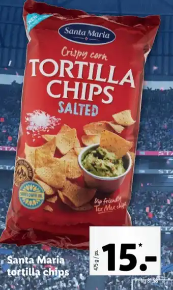 Lidl Santa maria tortillachips tilbud