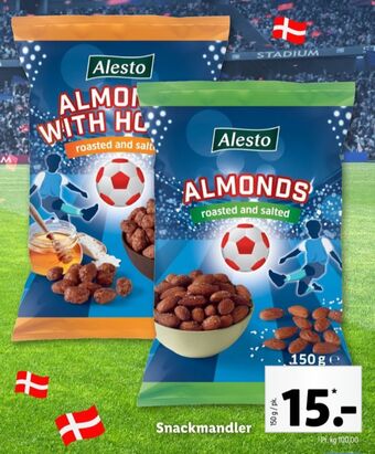 Lidl Alesto mandler tilbud