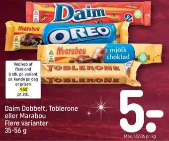 REMA 1000 Oreo chokoladebar tilbud