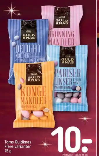Guldknas dragée delight nødder