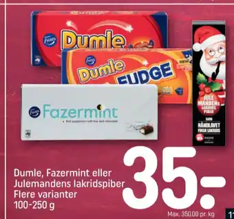 REMA 1000 Dumle karameller fudge tilbud