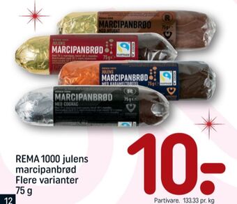 REMA 1000 Rema 1000 marcipanbrød cognac tilbud