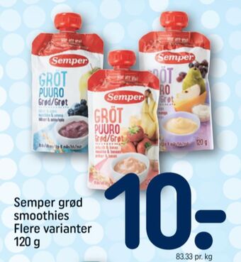 REMA 1000 Semper grød tilbud