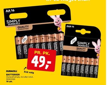 jem & fix Duracell batterier tilbud