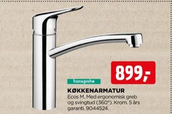 jem & fix Hansgrohe køkkenarmatur tilbud