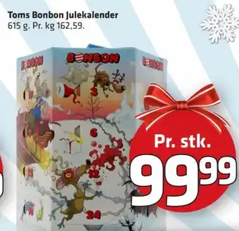 Fleggaard Toms Bonbon Julekalender tilbud