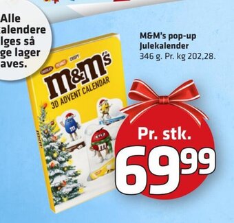 Fleggaard M&M's Pop-Up Julekalender tilbud