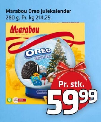 Fleggaard Marabou Oreo Julekalender tilbud