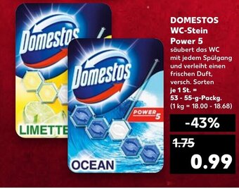 Kaufland DE Domestos WC-Stein Power 5 tilbud