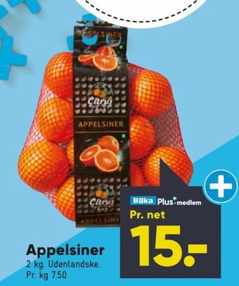 Bilka Appelsiner tilbud