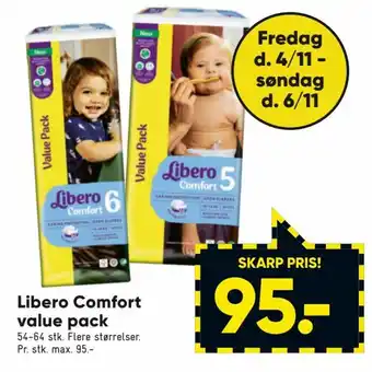 Bilka Libero Comfort Value Pack tilbud
