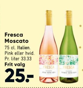 Bilka Fresca Moscato tilbud