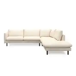 Ilva Bjorn højrevendt sofa med pufafslutning tilbud