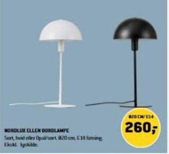 XL-BYG Nordlux Ellen Bordlampe tilbud