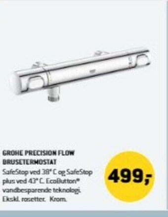 XL-BYG Grohe Precision Flow Brusetermostat tilbud