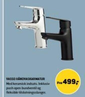 XL-BYG Vasso Håndvaskarmatur tilbud