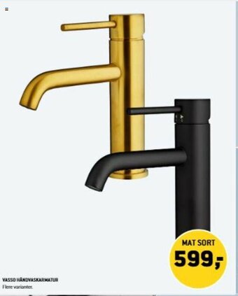 XL-BYG Vasso Håndvaskarmatur tilbud