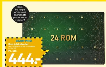 Bilka Rom julekalender tilbud